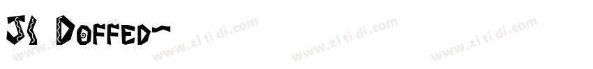 JI Doffed字体转换